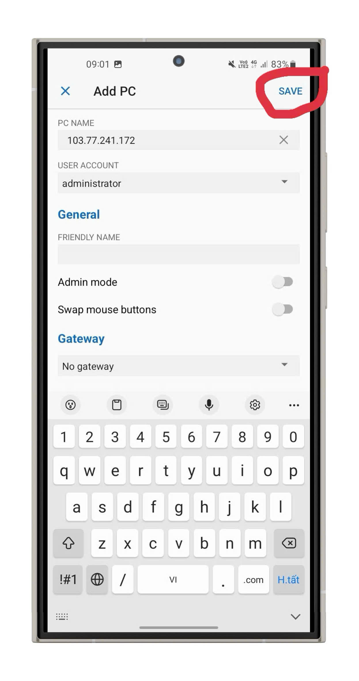 Android bước 9
